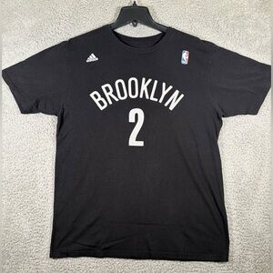 Brooklyn Nets Kevin Garnett #2 T Shirt Size Large Adidas The Go-To Tee